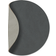 Lind DNA Cloud Circle Reversible Anthracite/Light Grey Coaster 10cm