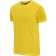 Hummel Men's Red Basic Short Sleeve T-shirt - Empire Yellow