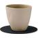 Lind DNA Cloud Reversible Circle Black/Brown Coaster 10cm