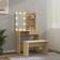 vidaXL 3114109 Sonoma Oak Dressing Table 40x74.5cm 2pcs