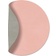 Lind DNA Cloud Circle Reversible Pink-Light Grey Coaster 10cm