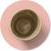 Lind DNA Cloud Circle Reversible Pink-Light Grey Coaster 10cm