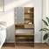 vidaXL 3329184 Artisan Oak Dressing Table 40x74.5cm 2pcs