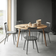 Stolab Pinnockio Birch Dark Grey Kitchen Chair 84cm