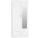 SECONIQUE Nevada White Gloss Wardrobe 78x182.5cm