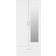 SECONIQUE Nevada White Gloss Wardrobe 78x182.5cm