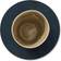 Lind DNA Nupo Circle Reversible Midnight Blue-Petrol Coaster 10cm