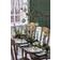 Deluxe Homeart Real Flame Olive Green LED Candle 38cm 2pcs