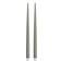 Deluxe Homeart LED Taper Candle Shiny 2,2x38 cm 2 stk Beige LED-lys 38cm 2stk