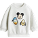 H&M Baby Mickey Mouse Sweatshirt - Lysegråmeleret/Mickey