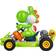 Carrera RC 370200988 Pipe Kart, Yoshi RC-modelbil, begyndermodel Elektronik Racerbil
