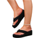 Shein Women's Stylish Slipper Sandals - Black