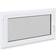 vidaXL Kældervindue Risor 110x60 cm Tilt Drej DIN Venstre Hvid PVC Kældervindue Vindue med 3-lags glas 110x60cm
