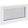 vidaXL Kældervindue Risor 110x60 cm Tilt Drej DIN Venstre Hvid PVC Kældervindue Vindue med 3-lags glas 110x60cm
