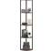VEVOR 5-Tier Black Book Shelf 64"