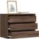 vidaXL 852858 Brown Oak Chest of Drawer 80x58cm