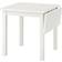 IKEA NORDVIKEN White Dining Table 74x104cm
