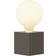Star Trading Base E27 Box Brown Lampstand 10cm
