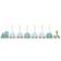 Jabadabado Birthday Trains Candlestick Blue