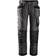 Snickers Workwear 3212 Duratwill Holster Pocket Trousers - Muted Grey/Black