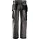 Snickers Workwear 3212 Duratwill Holster Pocket Trousers - Muted Grey/Black