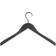 Hay Soft Coat Wide Black Hanger 44cm 4pcs