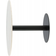 Venture Design Estelle White/Black Dining Table 106cm