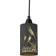 Oriva Ax Black Window lamp ∅ 8cm