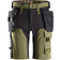 Snickers Workwear AllroundWork Fullstretchshorts 6175 - Khaki Green/Black