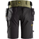Snickers Workwear AllroundWork Fullstretchshorts 6175 - Khaki Green/Black
