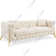 Snooze Online Chesterfield Cream Sofa 197cm 2 Seater, 1 Seater, 3 Seater
