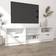 vidaXL 811457 White TV Bench 150x45cm