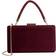 Dune London Beaut Embellished Top Handle Clutch - Burgundy