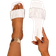 Shein New Pleated Ruffle Square Toe Flip Flops - White