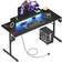 Bestier Gaming Desk 131.6 cm with Power Outlets