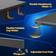 Bestier Gaming Desk 131.6 cm with Power Outlets