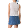 Stradivarius Mini Skort With Slits - Medium Light Blue Denim