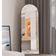 Elemango Arched Black Floor Mirror 53x162cm