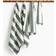 H&M Striped Terry Bath Towel Green (50x30cm)