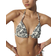 H&M Push Up Triangle Bikini Top - White/Black Floral
