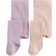 H&M Baby Strumpbyxa 2-Pack - Ljuslila/Ljusrosa