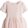 H&M Klänning Med Tyllkjol - Ljusrosa/Hjärtan