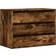 vidaXL 852856 Smoked Oak Chest of Drawer 80x58cm