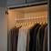 IKEA Kölvatten Grey Wardrobe Lighting