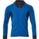 Mascot 18584-962 Accelerate Hoodie with Zipper - Azure Blue/Dark Navy