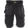 Snickers Workwear 3023 Craftsmen Holster Pocket Rip Stop Shorts - Black