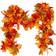 Shein 1pc 170cm Multicolor Maple Leaf Artificial Vines Artificial Plant