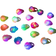 Shein 5/10pcs Glow Rings LED Light Up Glow Rings Party Favors Toys Flashing LED Lights Glow In The Dark Wedding Halloween Christmas Concert Club Party Supplies