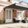 vidaXL Markis Manuell Antracit 5 x 3 m Metall
