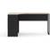 Tvilum Function Plus Corner Matte Black/Oak Writing Desk 81x145.1cm